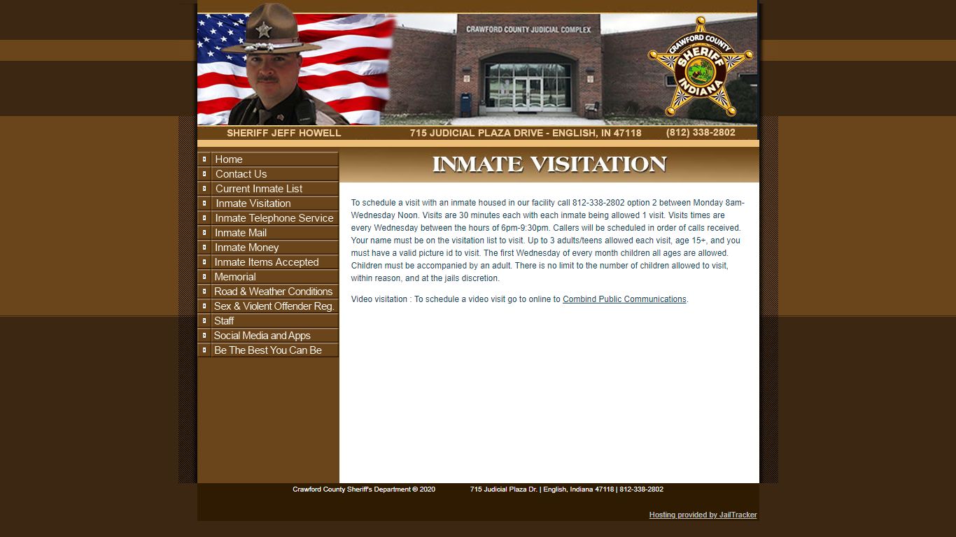 Welcome to the Crawford County Sheriff's Department